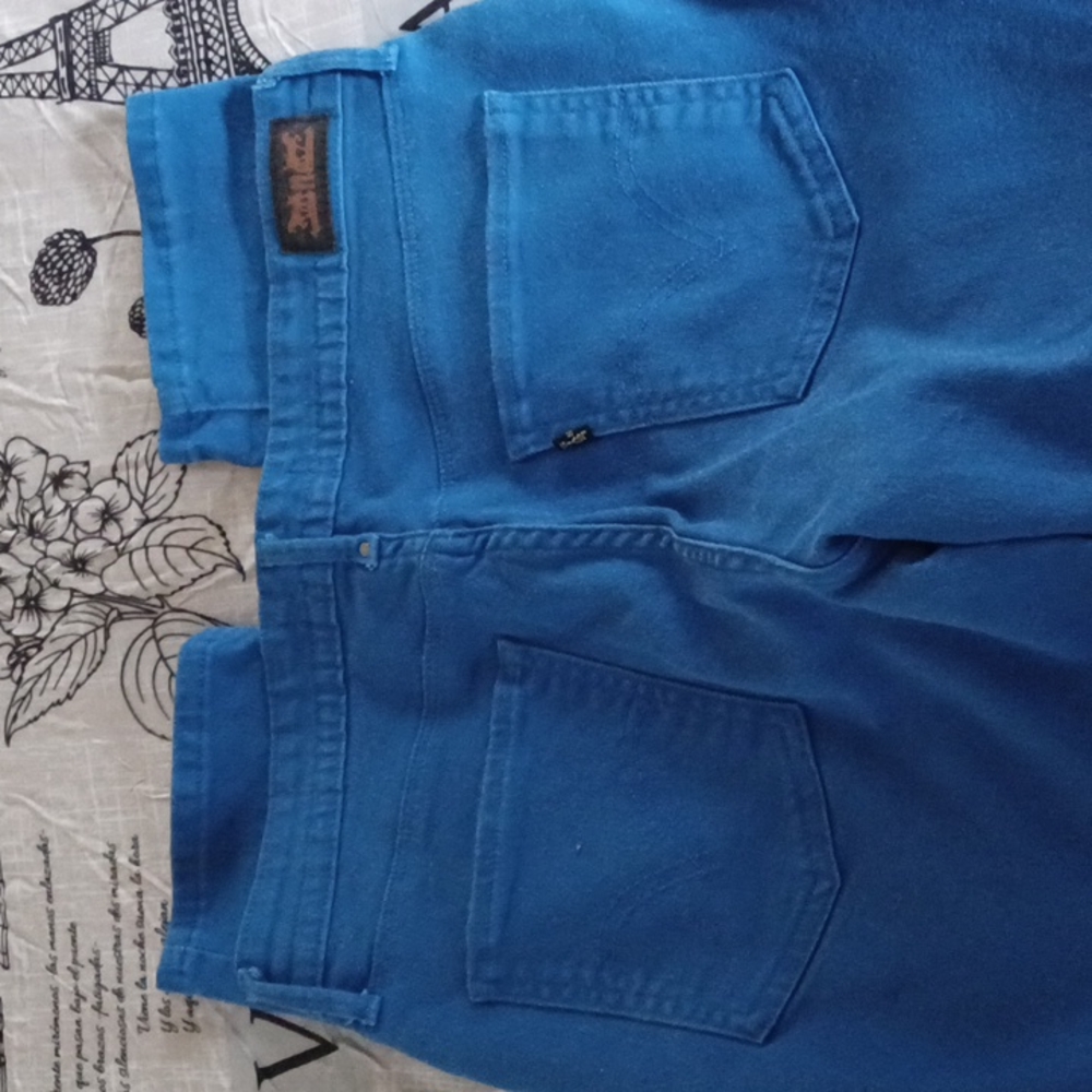 Blue Levi Mid rise skinny jeans - Picture 5 of 9
